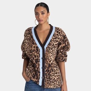 KBB by KAHLANA Womens The Slouchy
Cardigan Tan Leopard XL Lowest Price Online